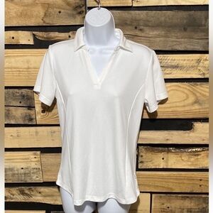 Lady Hagen Women's White Golf Polo
Shirt Size‎ Small